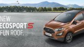 Ford EcoSport S front three quarters