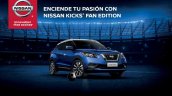 Nissan Kicks Fan Edition front three quarters