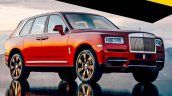 Rolls-Royce Cullinan front three quarters leaked image