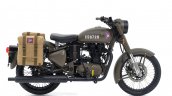 Royal Enfield Classic 500 Pegasus Limited Edition Service Brown profile