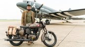 Royal Enfield Classic 500 Pegasus Limited Edition Service Brown UK launch