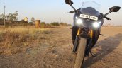 TVS Apache RR 310 Black detailed review front