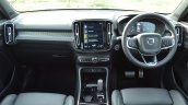 Volvo XC40 review dashboard