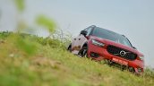 Volvo XC40 review front three quarters angle view