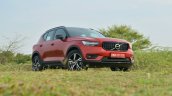 Volvo XC40 review front three quarters low