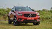 Volvo XC40 review front three quarters view
