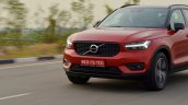 Volvo XC40 review nose action shot