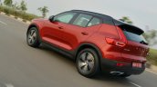 Volvo XC40 review rear angle motion shot