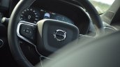 Volvo XC40 review steering logo