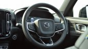 Volvo XC40 review steering wheel