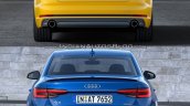 2016 Audi A4 vs 2019 Audi A4 old vs new rear
