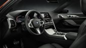 2018 BMW 8 Series Coupe with optional carbon package interior dashboard