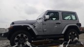 2018 Jeep Wrangler 2-door profile spy shot India