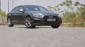 Audi S5 review front angle view low
