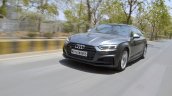 Audi S5 review front tracking shot