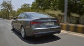 Audi S5 review rear action shot
