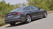 Audi S5 review rear angle view tilt