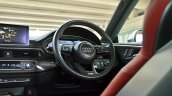 Audi S5 review steering wheel