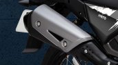 Hero Xpulse 200 side miunted exhaust canister