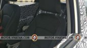 Production Mahindra S201 interior front seats spy shot