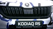 Skoda Kodiaq RS (Skoda Kodiaq vRS) radiator grille teaser