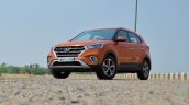 2018 Hyundai Creta facelift review front angle low