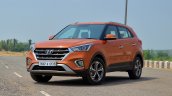 2018 Hyundai Creta facelift review front three quarters
