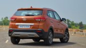 2018 Hyundai Creta facelift review rear angle