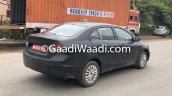 2018 Maruti Ciaz facelift rear three quarters spy shot