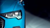 2019 Audi Q3 headlamp teaser