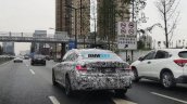 2019 BMW 3 Series (BMW G20) rear three quarters spy shot