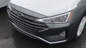 2019 Hyundai Elantra (facelift) front fascia spy shot