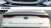 Hyundai Lafesta front fascia and rear fascia