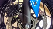 Kawasaki Ninja 300 2018 blue left quarter disc brakes ABS unit