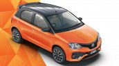 Toyota Etios Liva Inferno Orange dual tone colour
