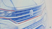 VW T-Cross sketch grille