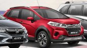 Honda WR-V Alive edition front three quarters