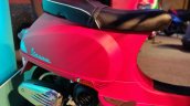 2018 Vespa Sxl150 Matt Rosso Dragon Rear Section