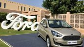 2018 Ford Aspire Facelift Review Image Front Three