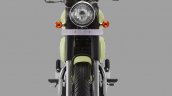 Jawa Forty Two Front Profile Press Image