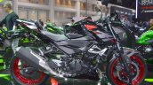 Kawasaki Z400 Red Side Profile At Thai Motor Show