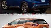 2019 Nissan Murano Vs 2014 Nissan Murano Rear Thre