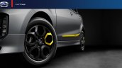 Datsun Go Live Alloy Wheels And Side Moulding