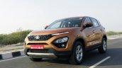 Tata Harrier Test Drive Review Front Three Quarter