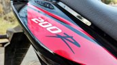 Hero Xtreme 200r Road Test Review Rear Panel 2