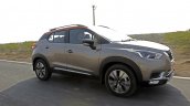 Nissan Kicks Review Images Side Profile Action 2