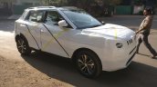Mahindra S201 Spy Image Covered Images Side Profil