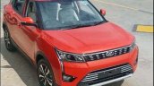 2018 Mahindra Xuv300 Images Red Front Three Quarte