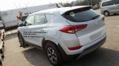 Hyundai Santa Cruz Pickup Test Mule Rear Three Qua