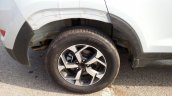 Hyundai Santa Cruz Pickup Test Mule Rear Wheel Arc